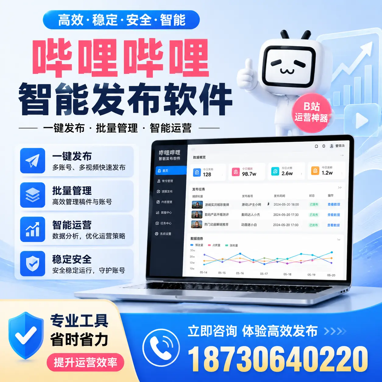 解密哔哩哔哩智能发布软件：功能与优势分析在赤峰